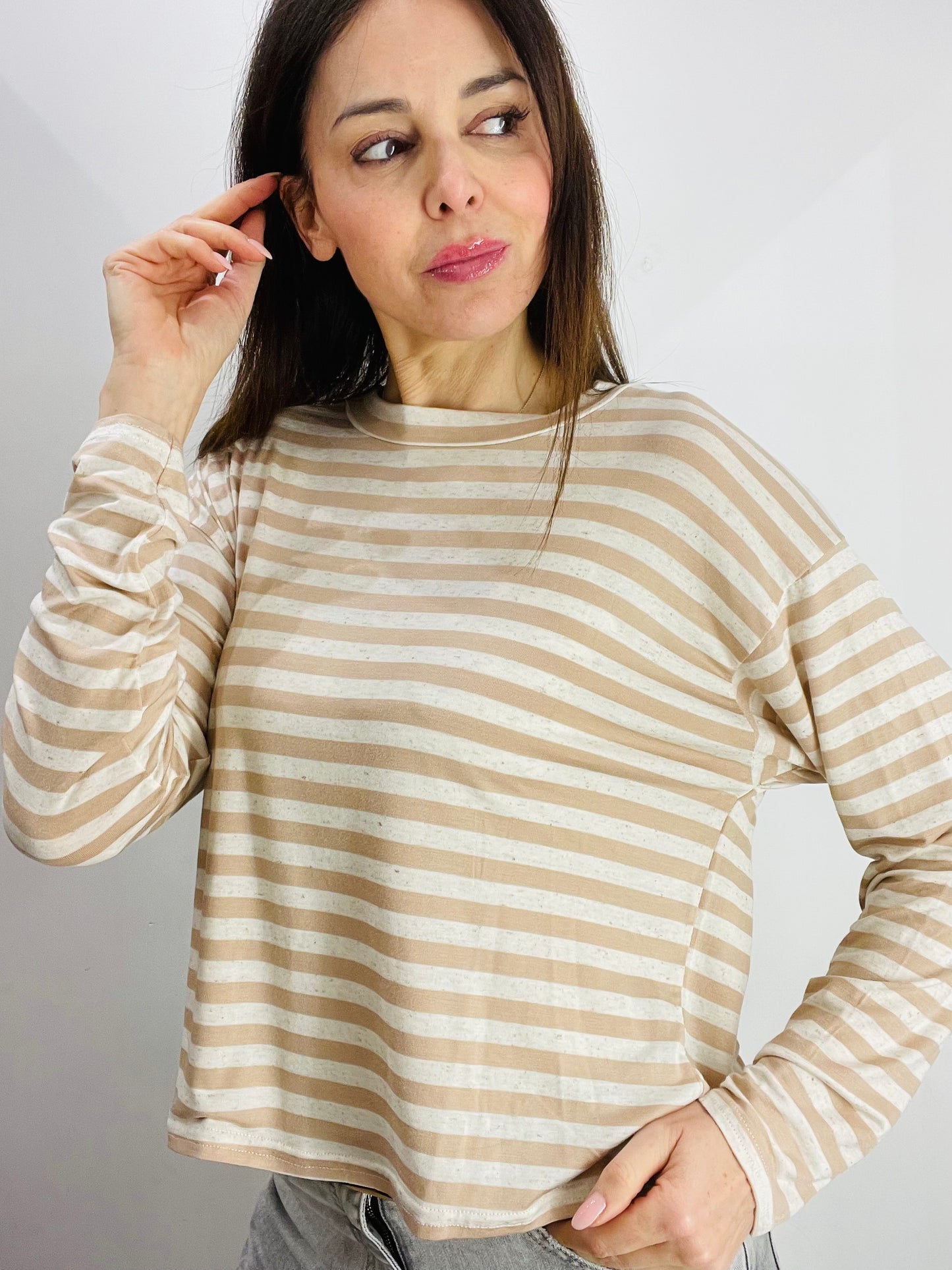 MAGLIA A RIGHE