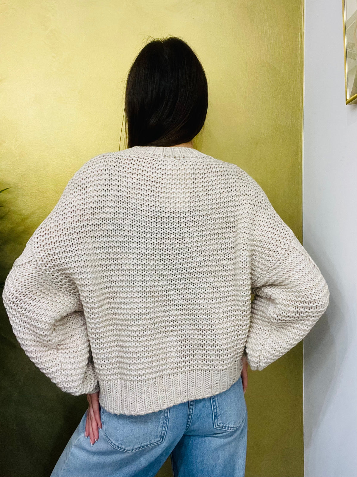 MAGLIONE TRECCE