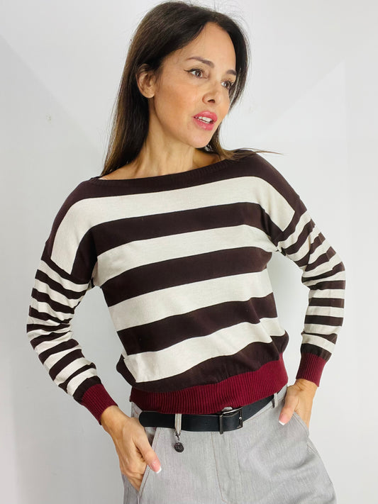 MAGLIA RIGATA