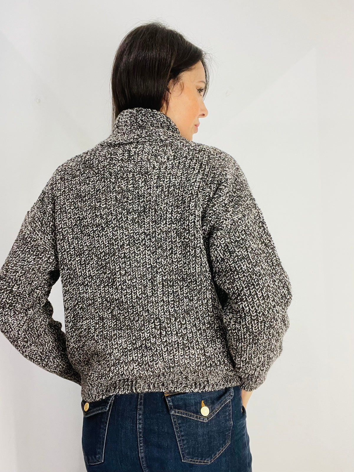CARDIGAN DOPPIOPETTO IN MAGLIA