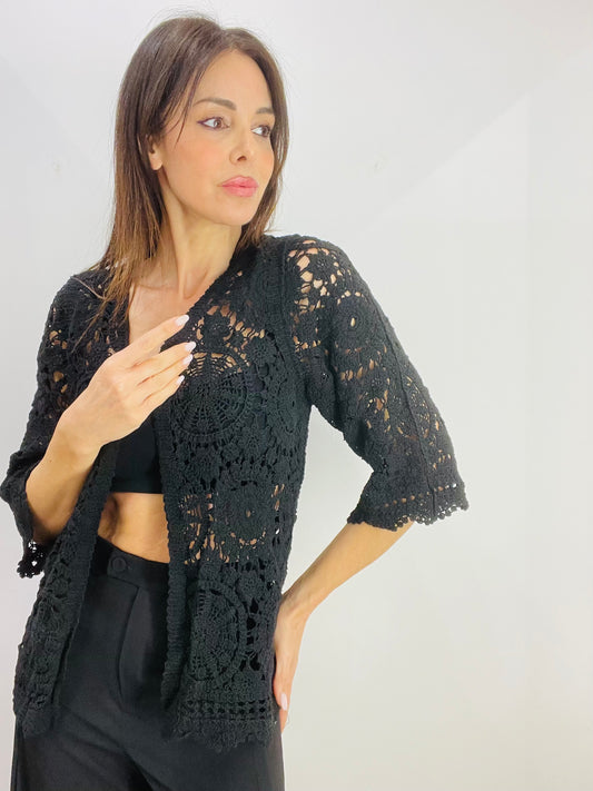 CARDIGAN CROCHET