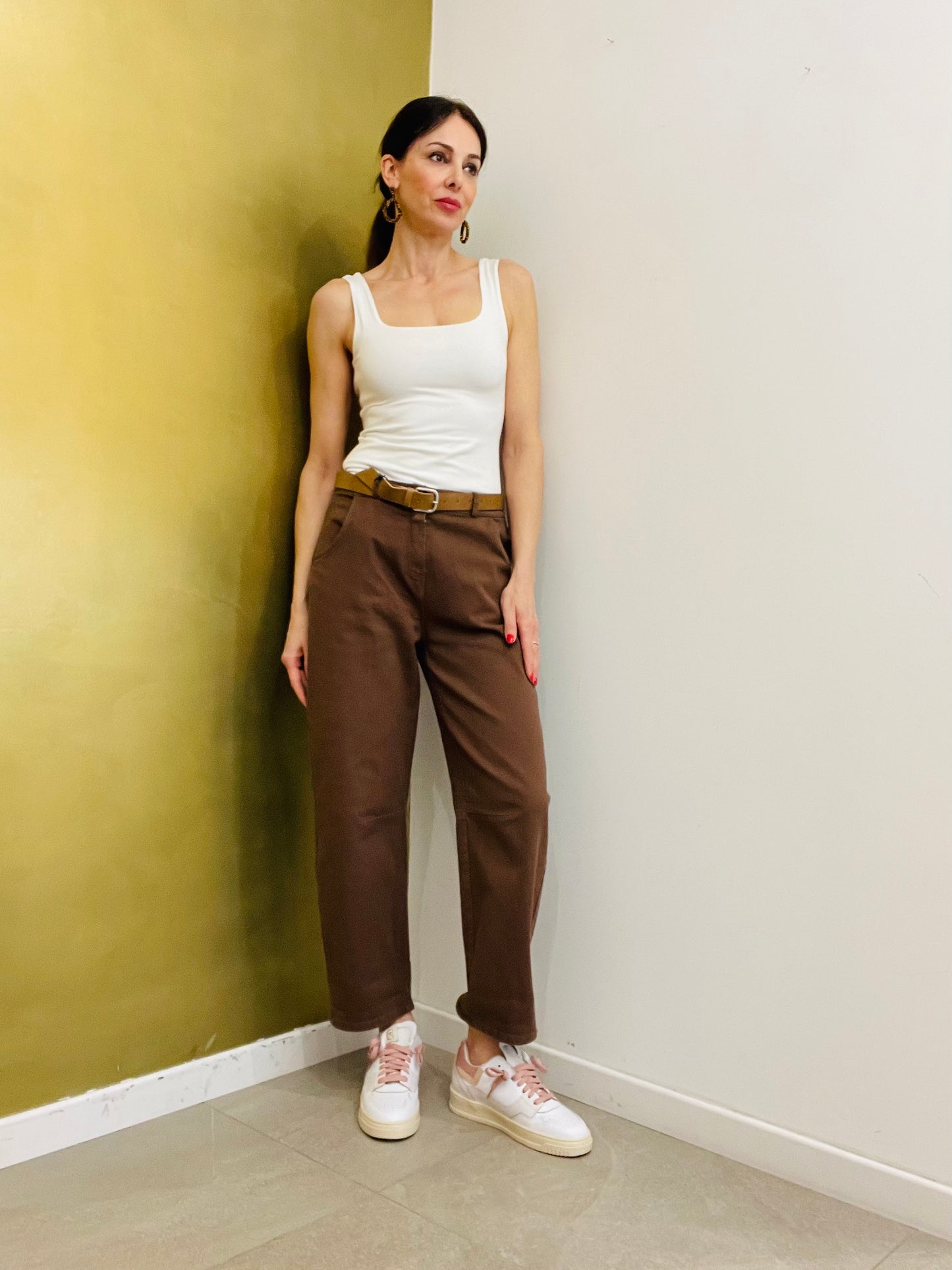 PANTALONE OVETTO TENSIONE IN