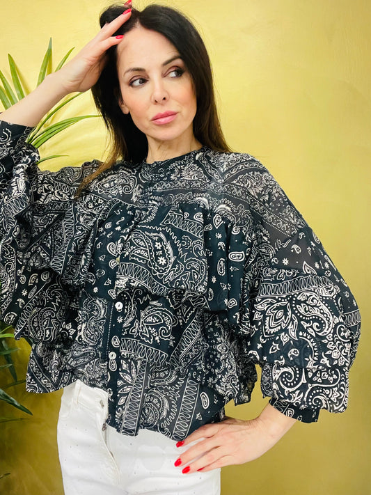 CAMICIA FANTASIA BANDANA