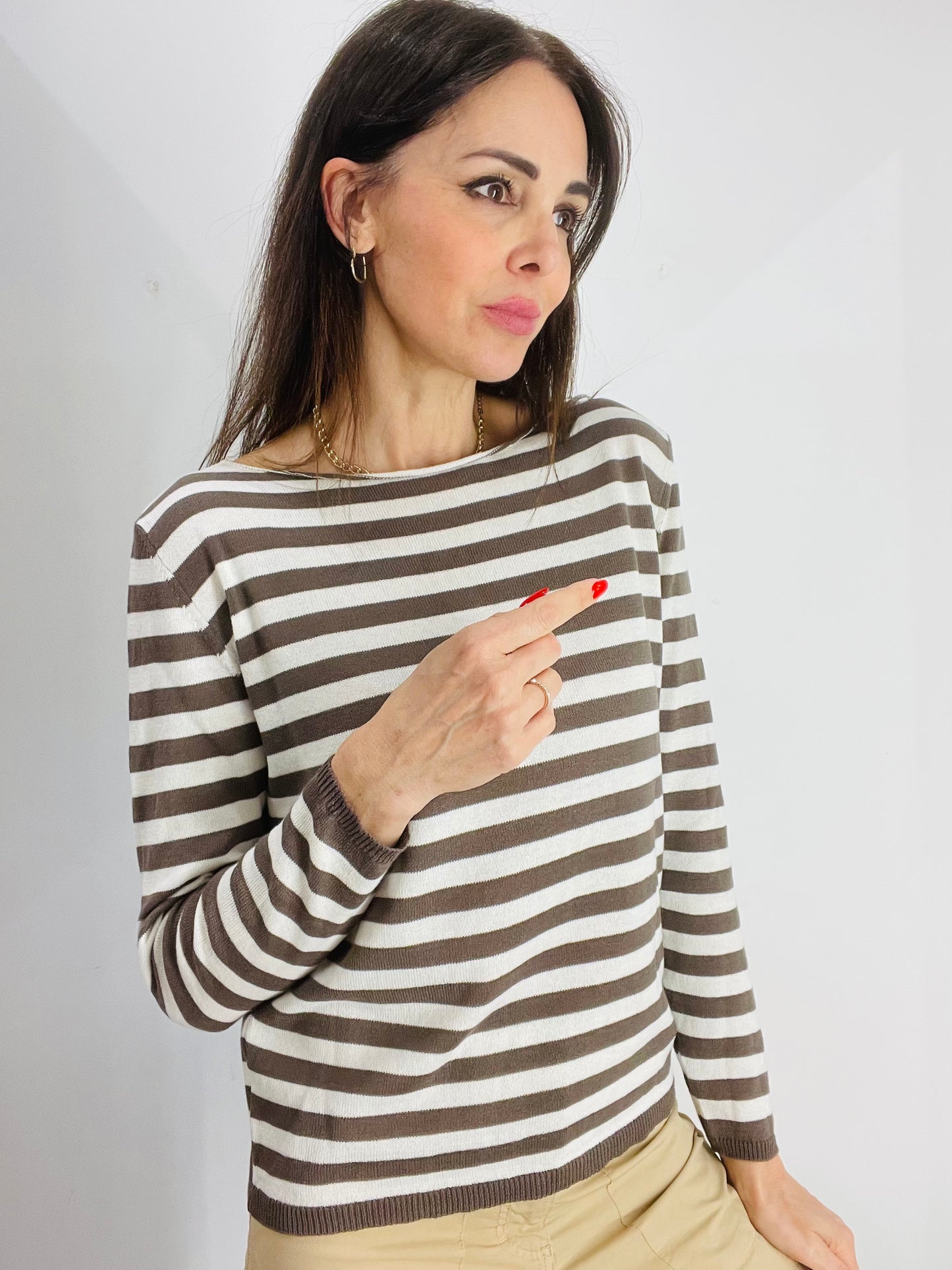 MAGLIA BARCHETTA RIGHE