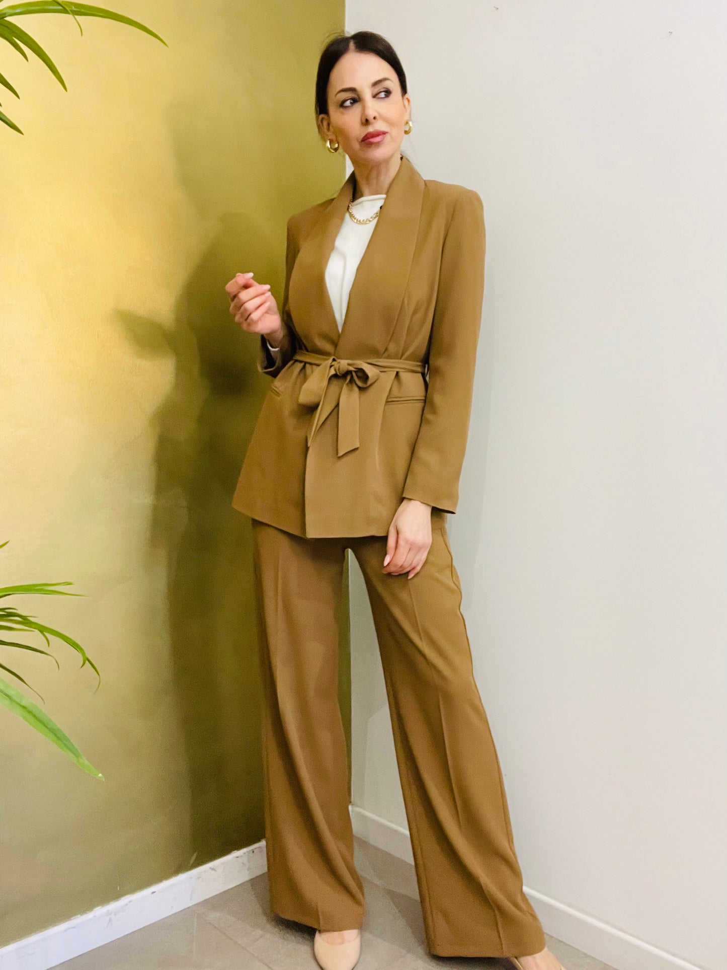 PANTALONE  FLUIDO CON COULISSE