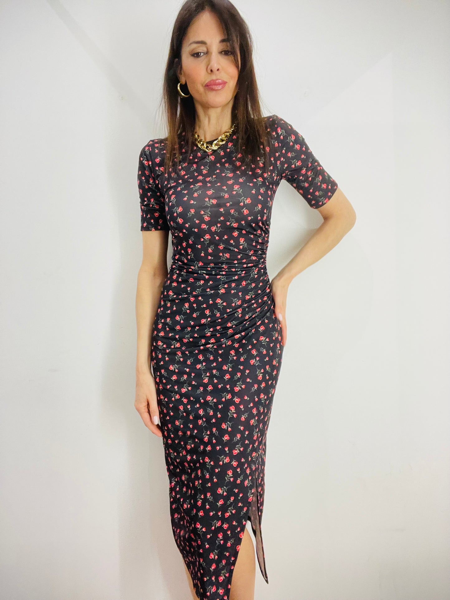 ABITO LUNGO FLOREALE