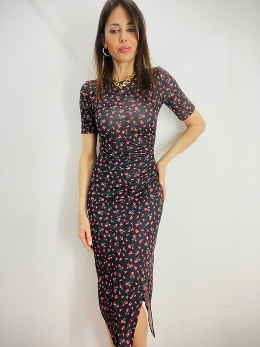 ABITO LUNGO FLOREALE