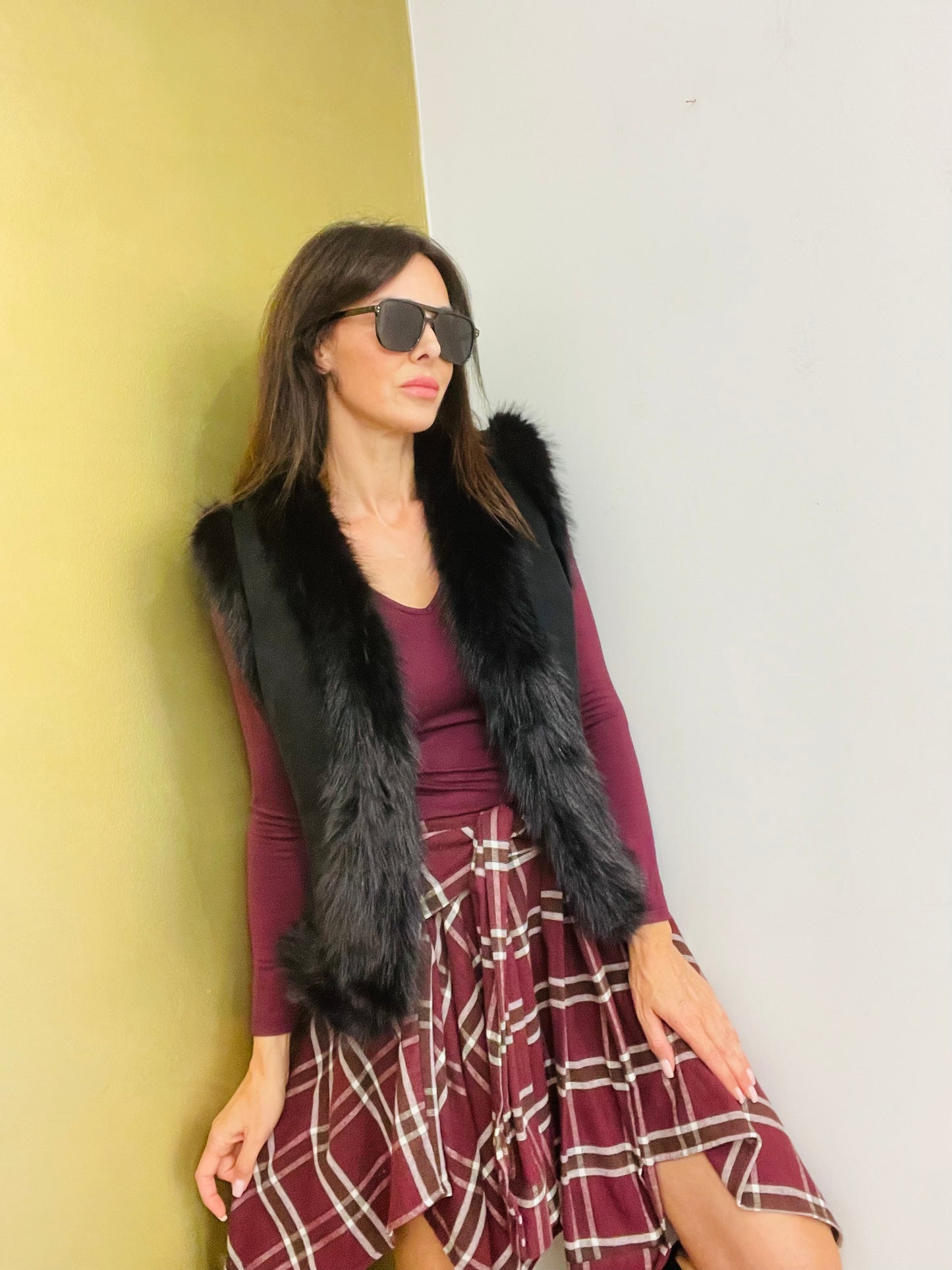 GILET ECO PELLICCIA