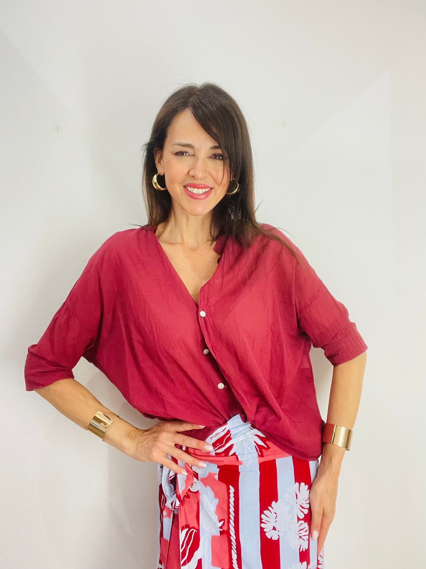 CAMICIA MUSSOLA KIKI