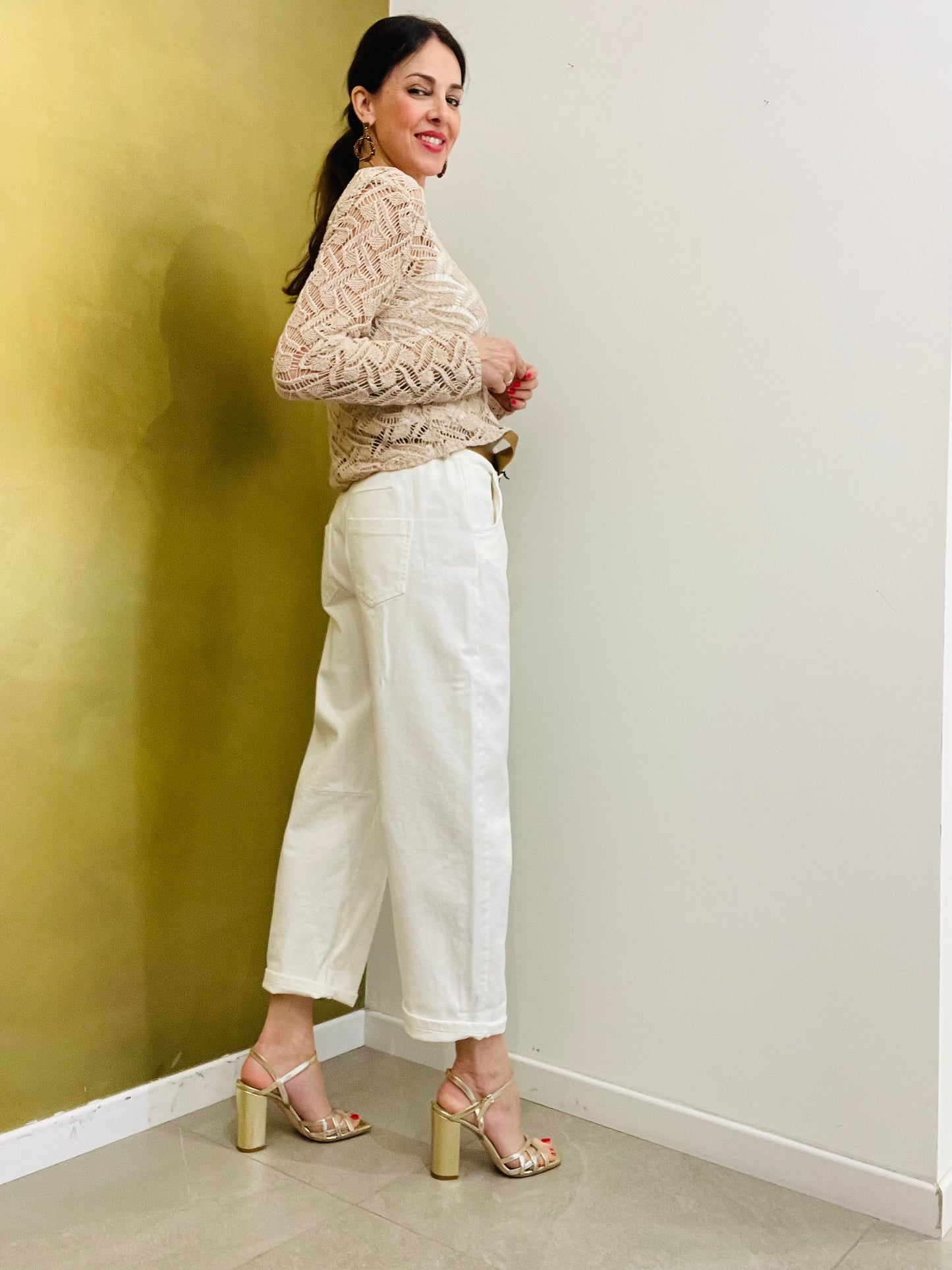 PANTALONE OVETTO TENSIONE IN