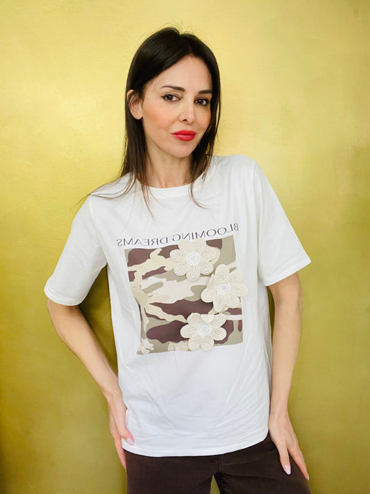 T-SHIRT STAMPA MILITARE