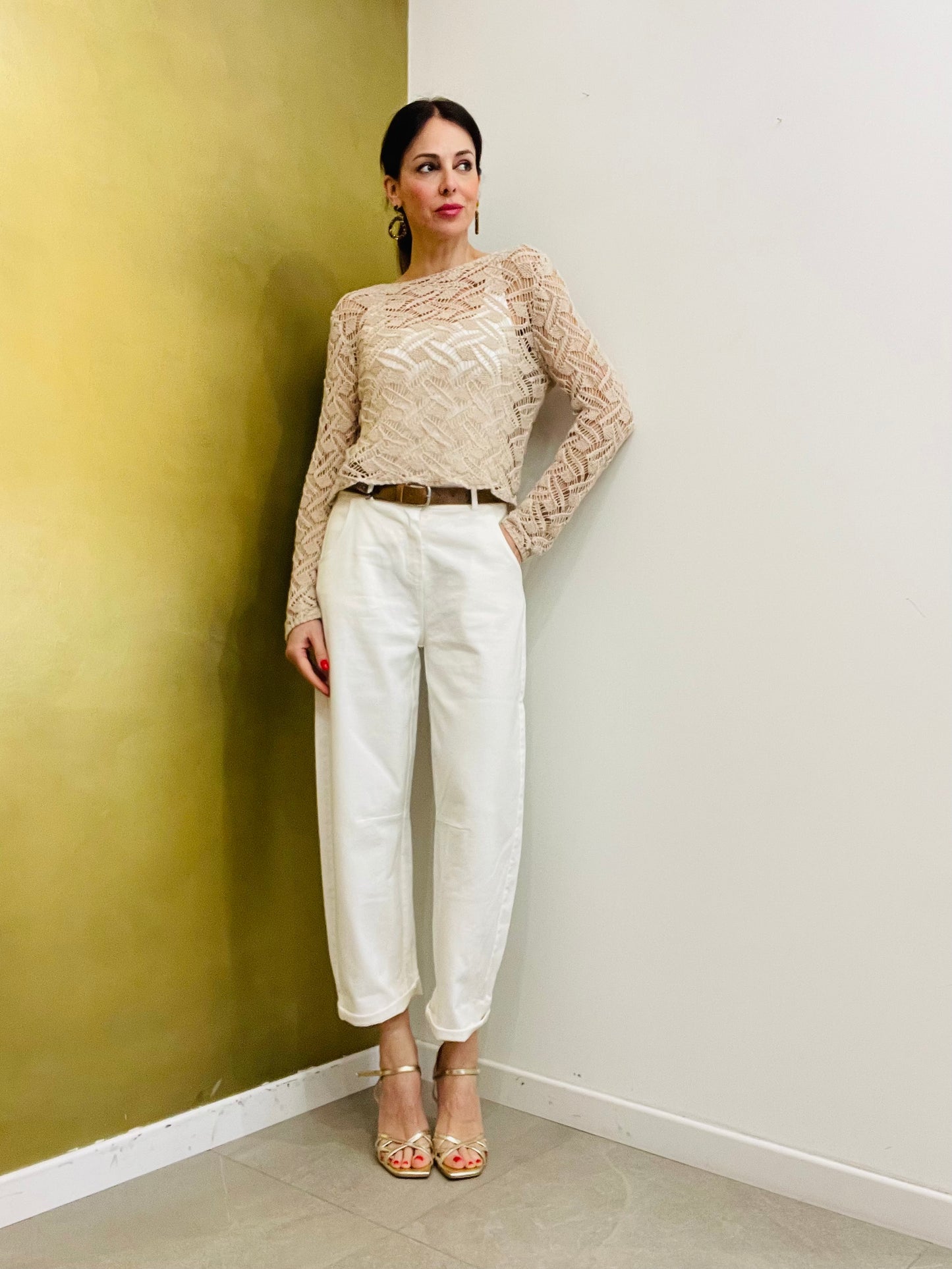 PANTALONE OVETTO TENSIONE IN
