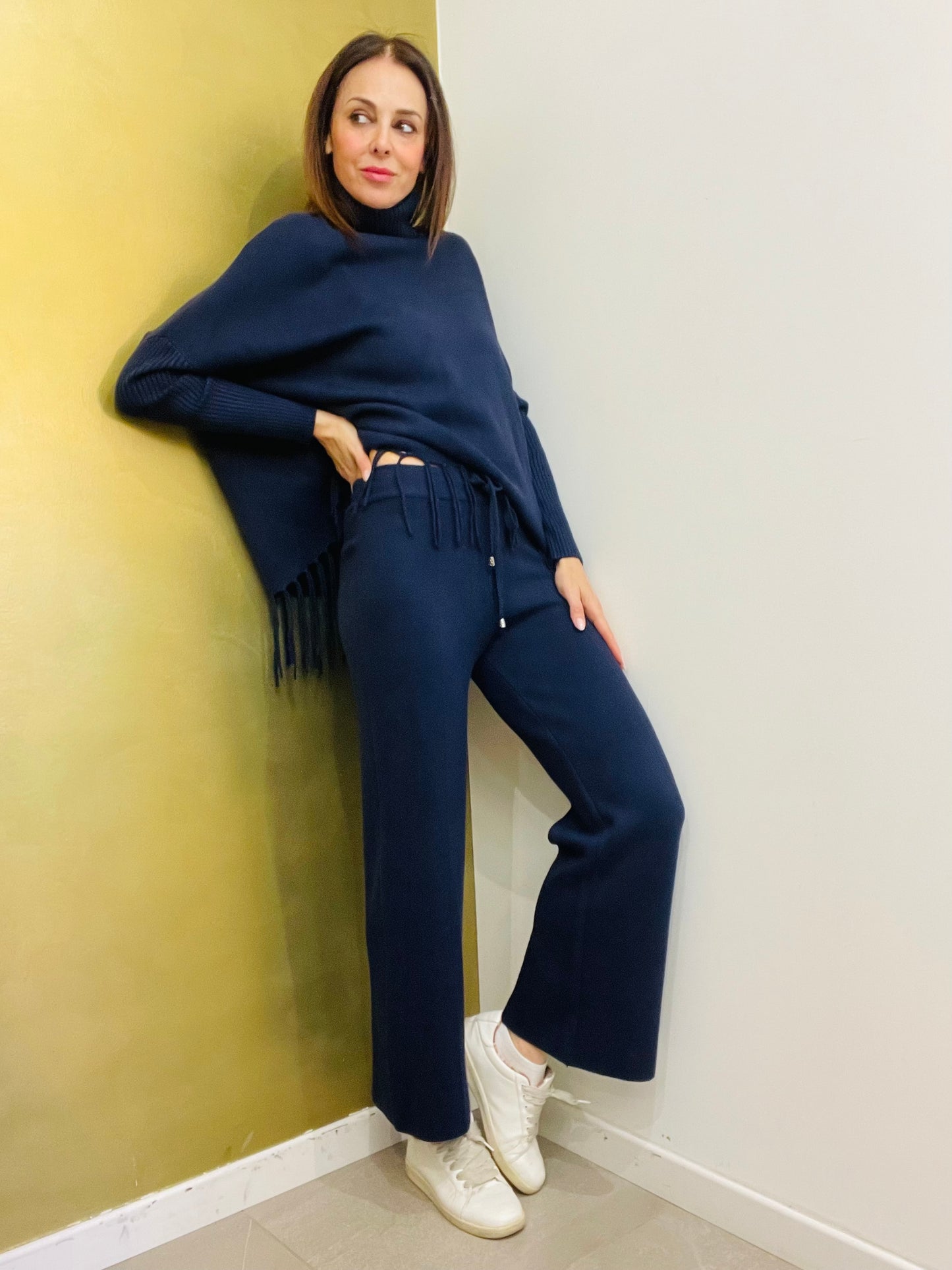 PANTALONE TUTA  IN MAGLIA