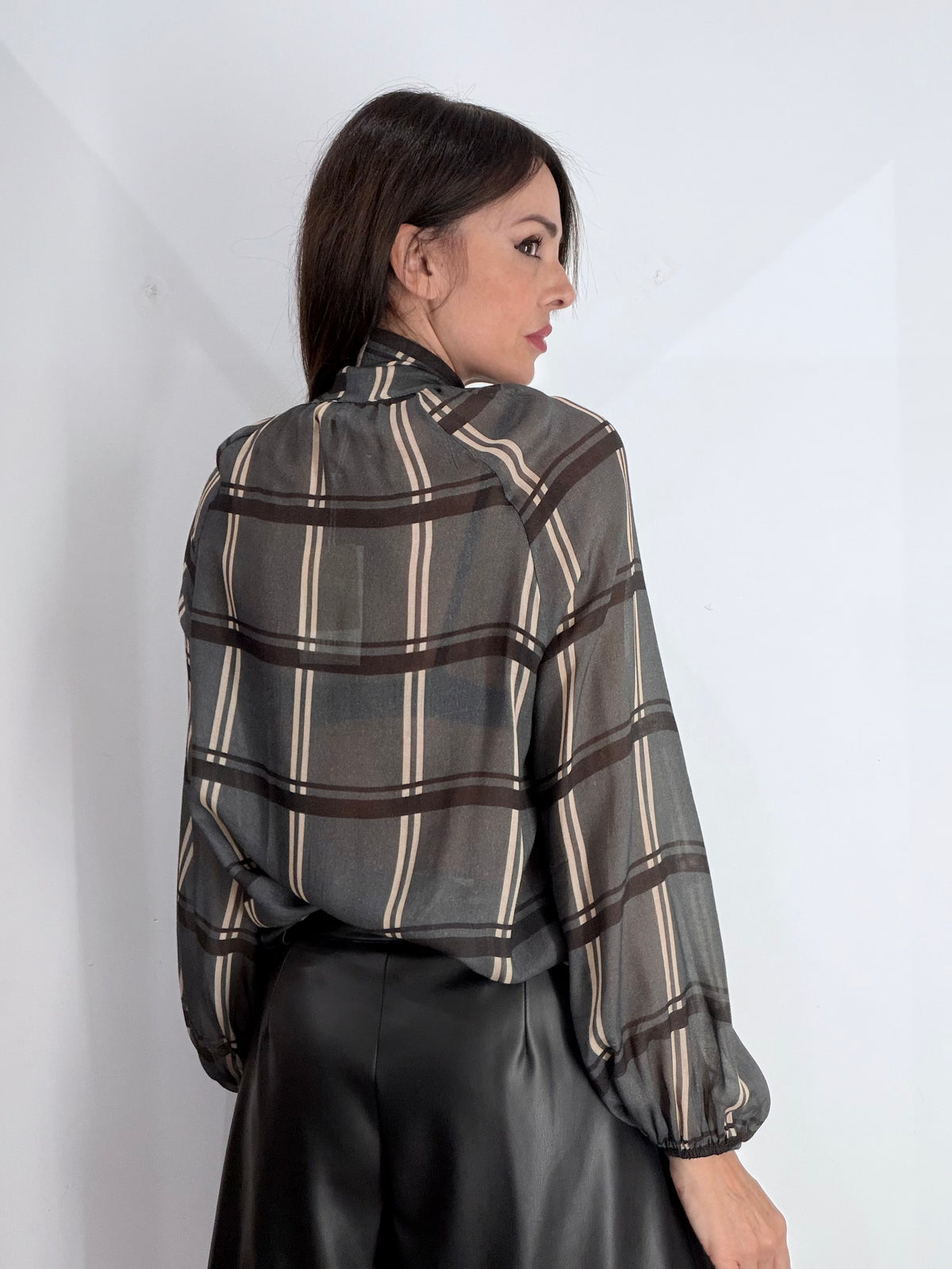 BLUSA FANTASIA CHECK