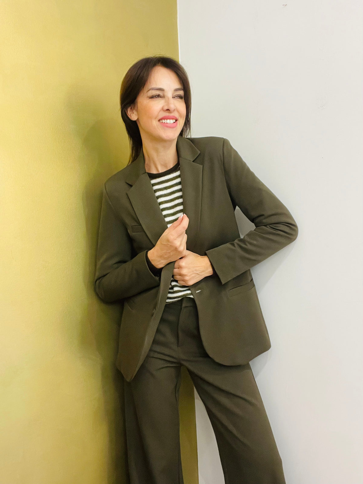 GIACCA BLAZER VERDE MILITARE