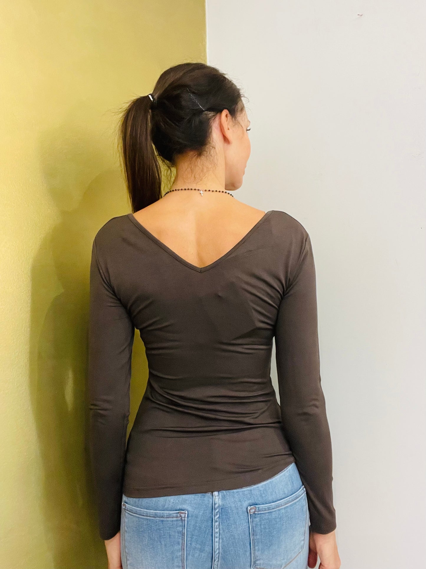 MAGLIA A V DOPPIA