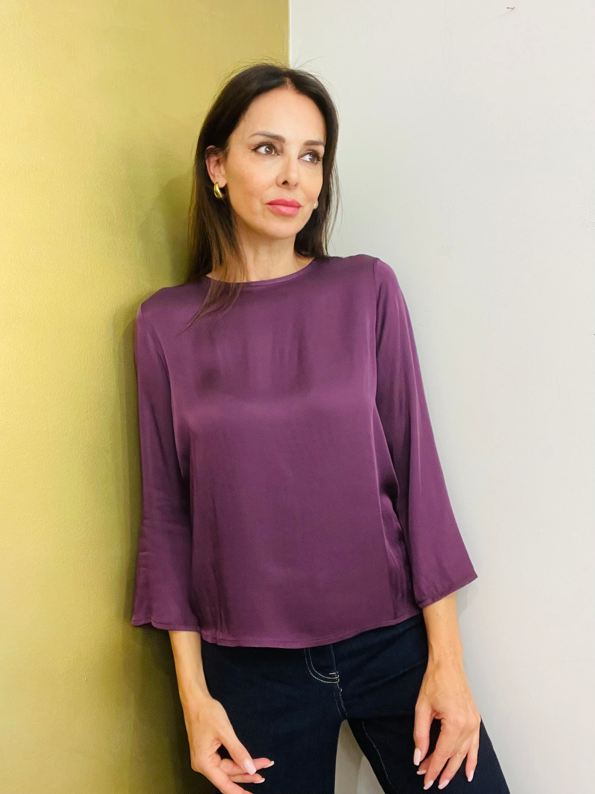 BLUSA SATIN