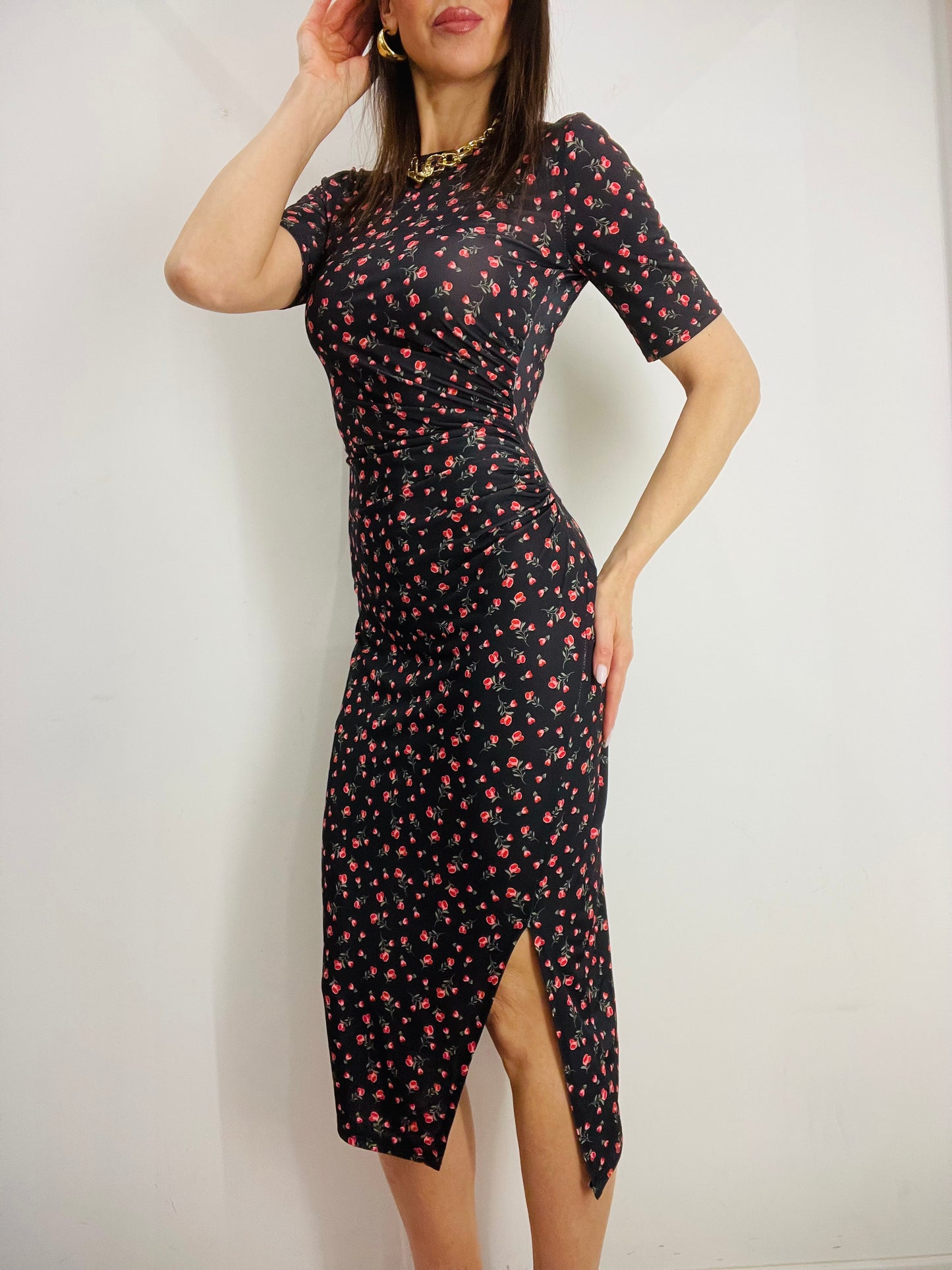 ABITO LUNGO FLOREALE