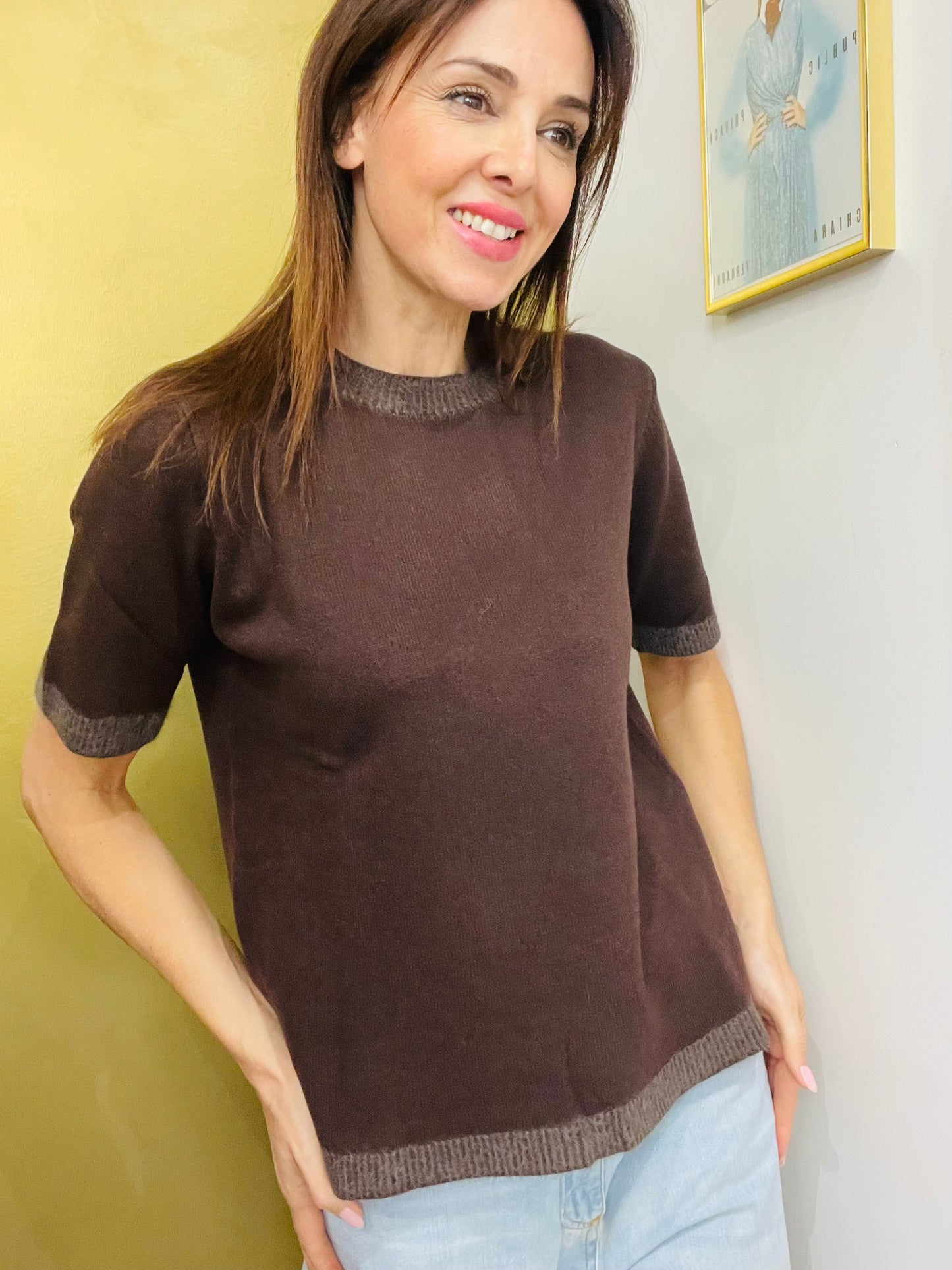 MAGLIA PROFILI PELLICCIA