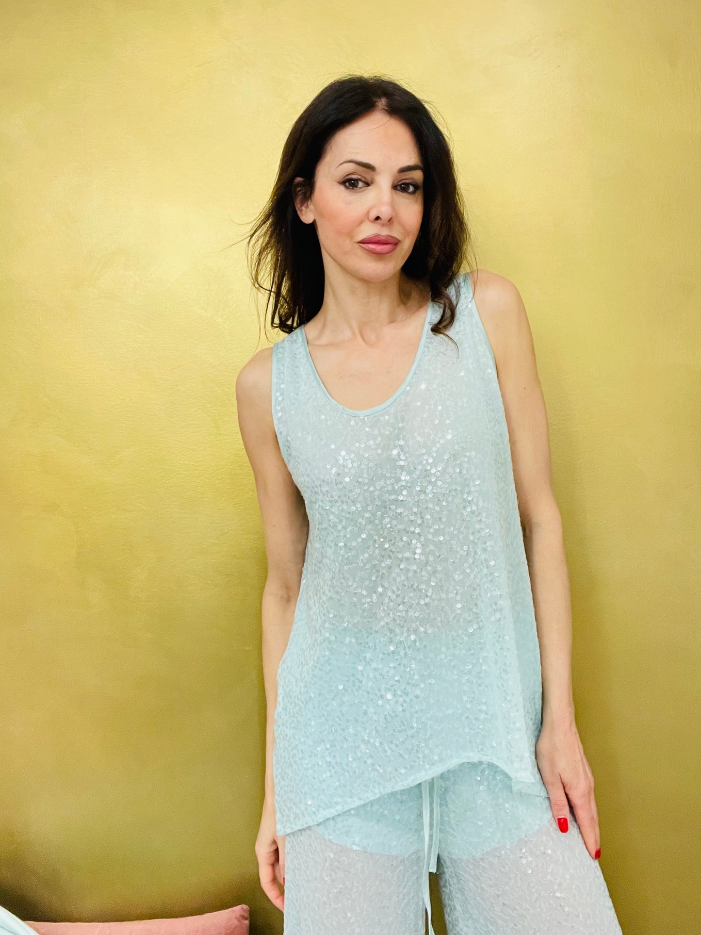 CANOTTA PAILLETTES YOU DECIDE