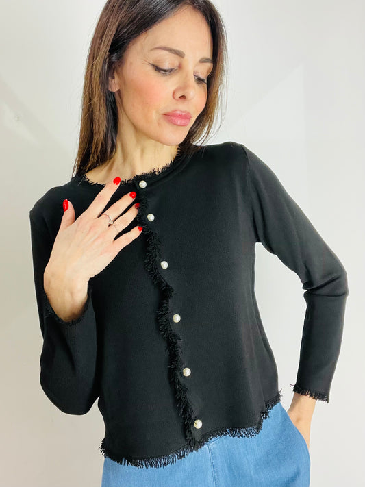 CARDIGAN FRANGE