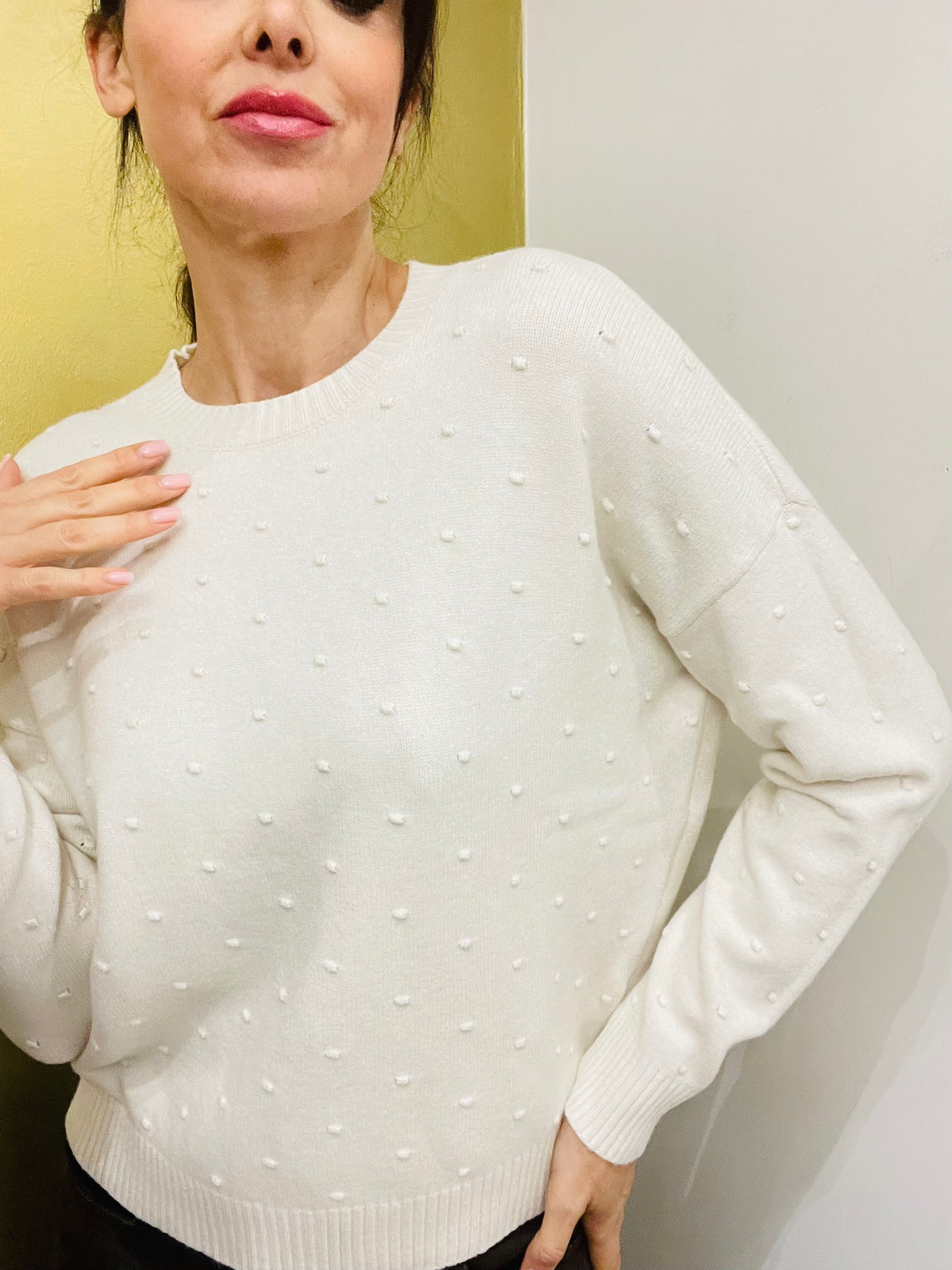 MAGLIA POIS RILIEVO