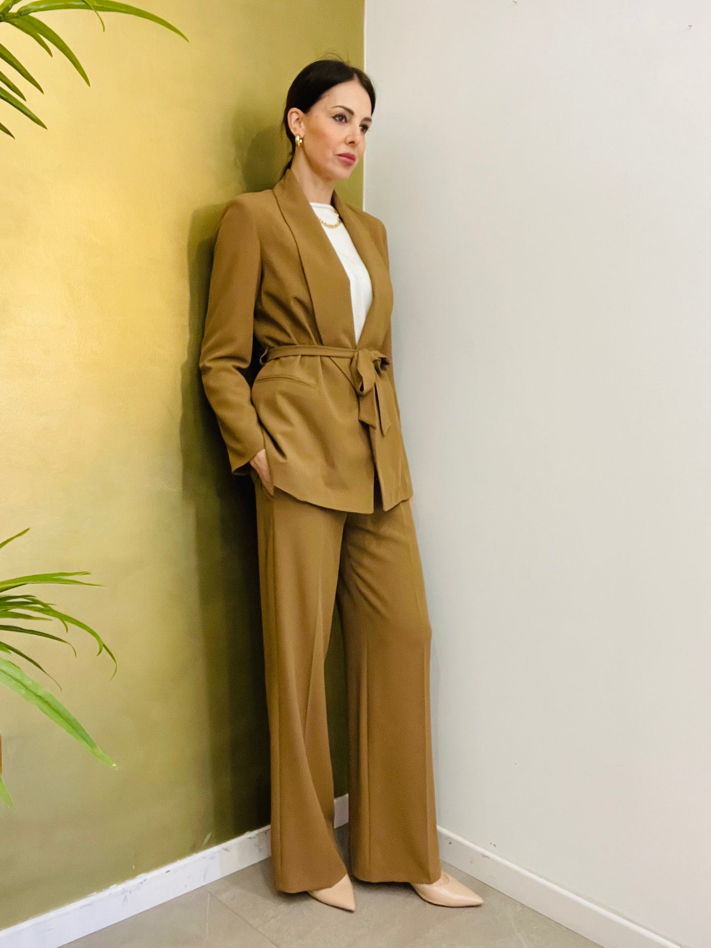 PANTALONE  FLUIDO CON COULISSE