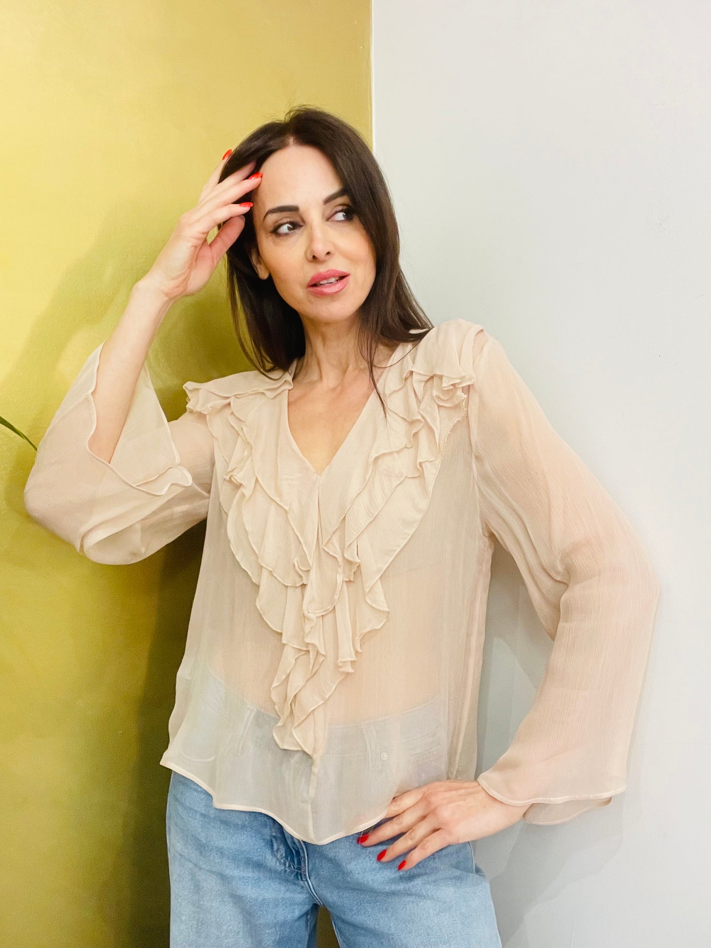 BLUSA ROUCHES