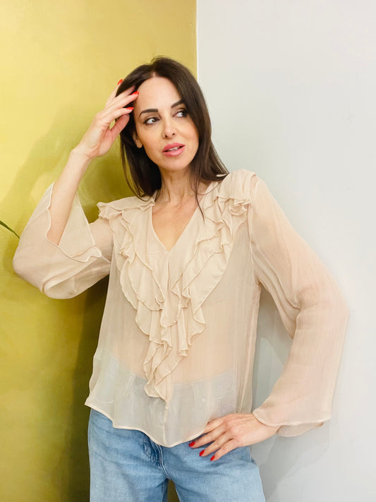 BLUSA ROUCHES