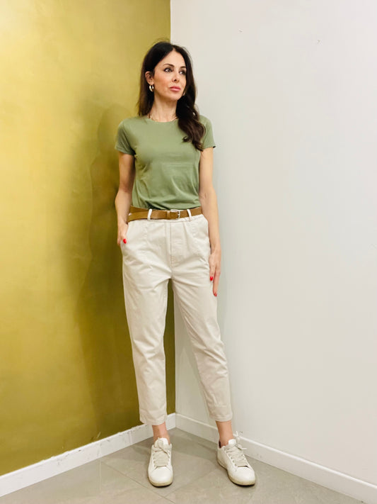 PANTALONE CHINO TENSIONE IN
