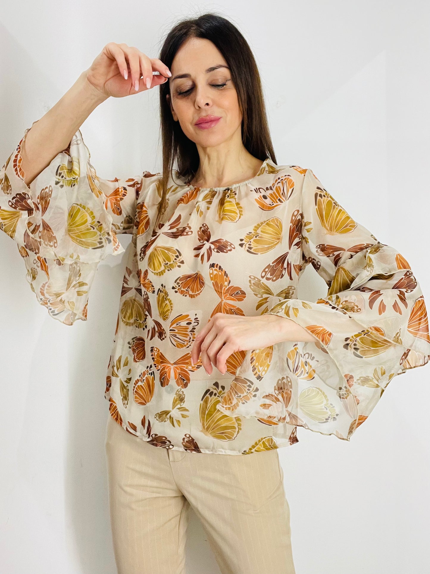 BLUSA FARFALLE