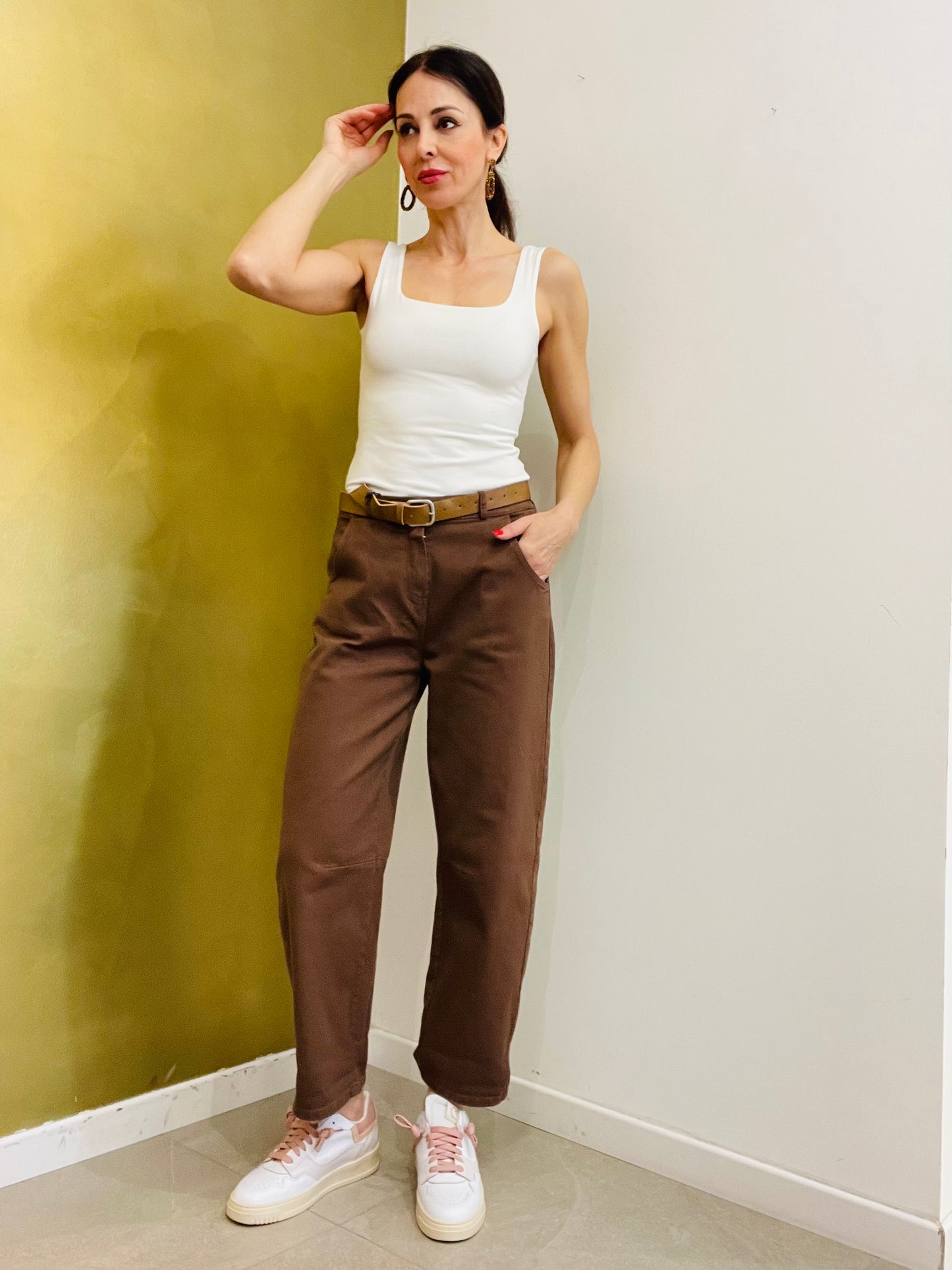 PANTALONE OVETTO TENSIONE IN