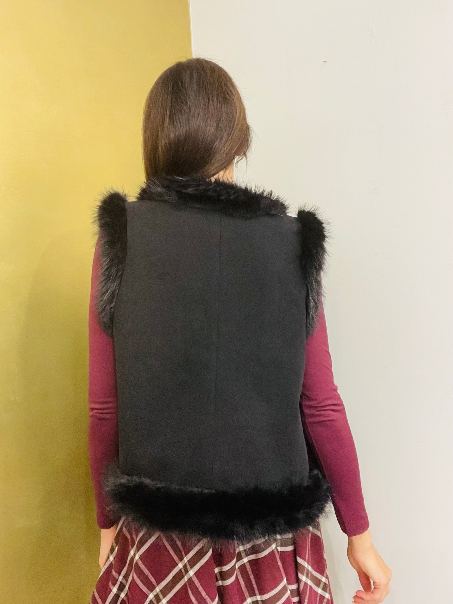 GILET ECO PELLICCIA
