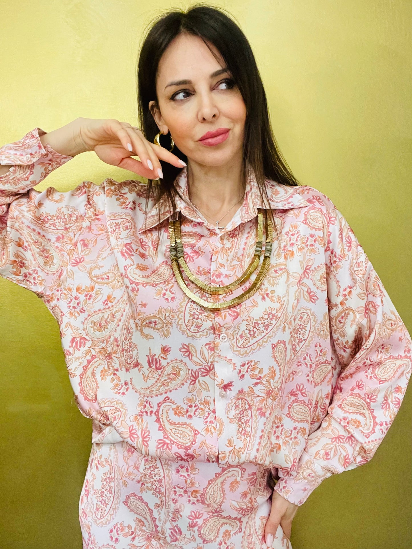 CAMICIA FANTASIA CACHEMIRE