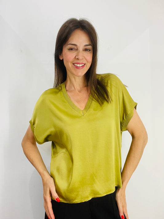 MAGLIA A V LUREX