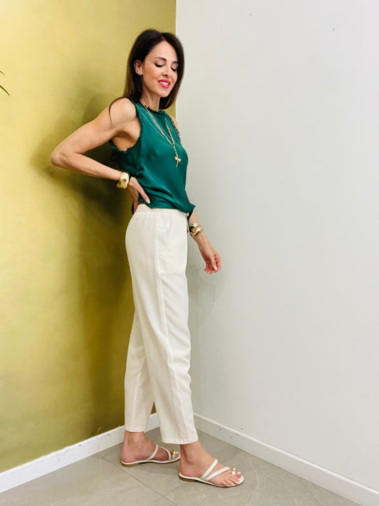 PANTALONE MISTO LINO YOUDECIDE