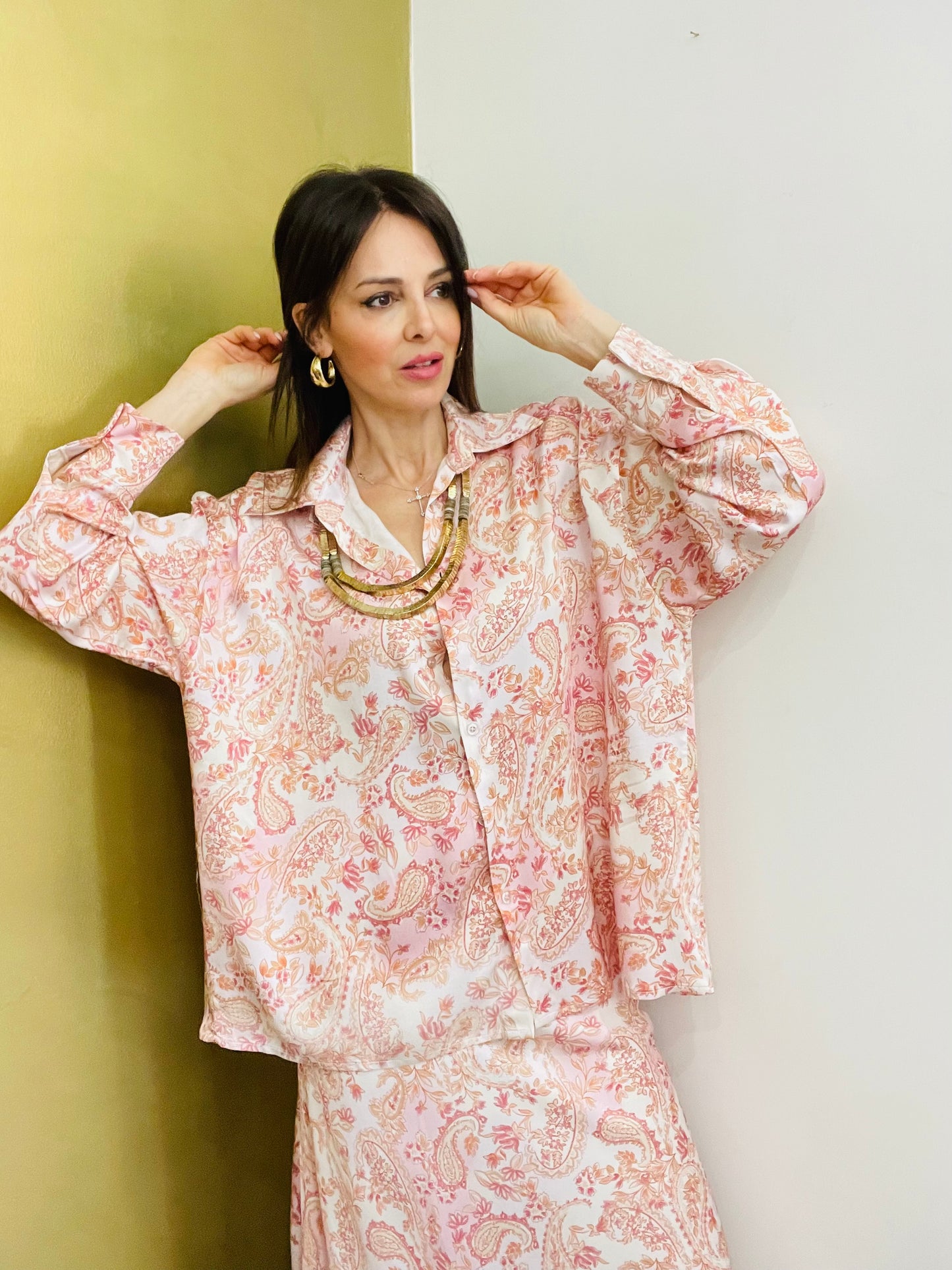 CAMICIA FANTASIA CACHEMIRE