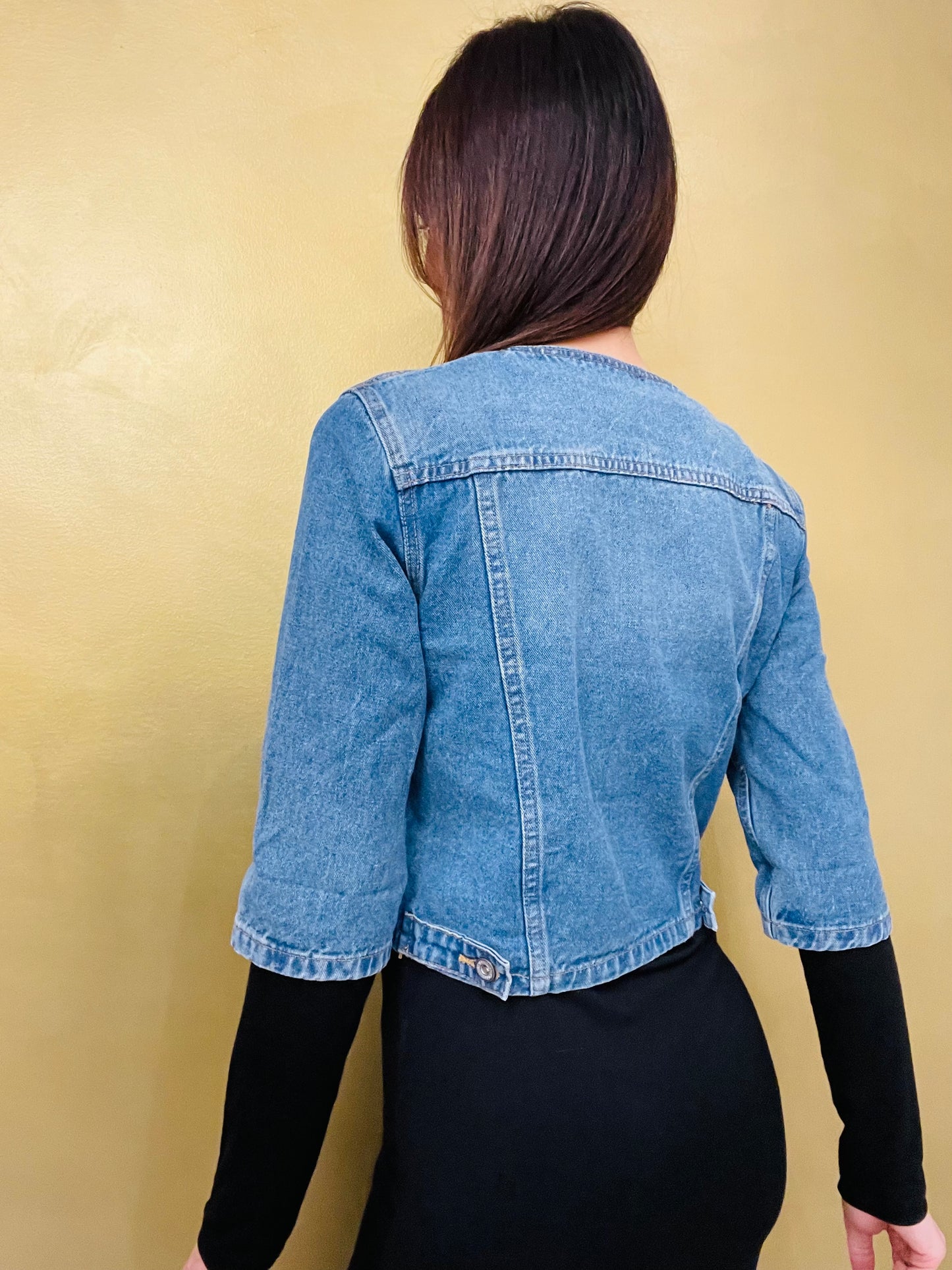 GIACCA JEANS CROP