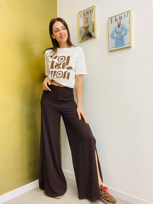 PANTALONE PALAZZO SPACCHI