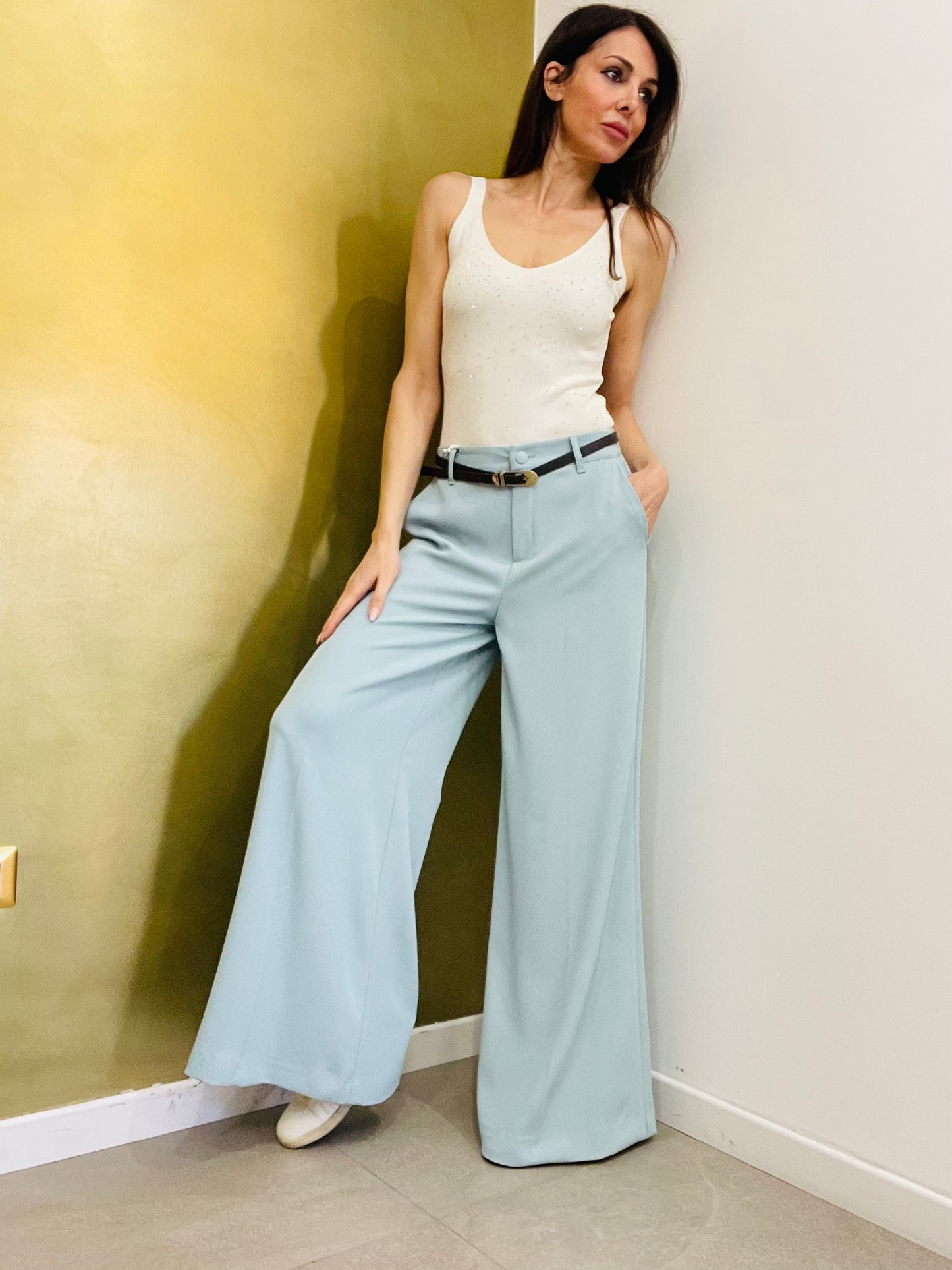 PANTALONE PALAZZO SUSYMIX