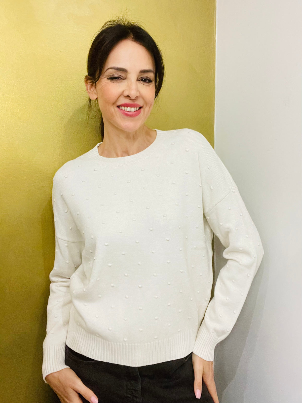 MAGLIA POIS RILIEVO