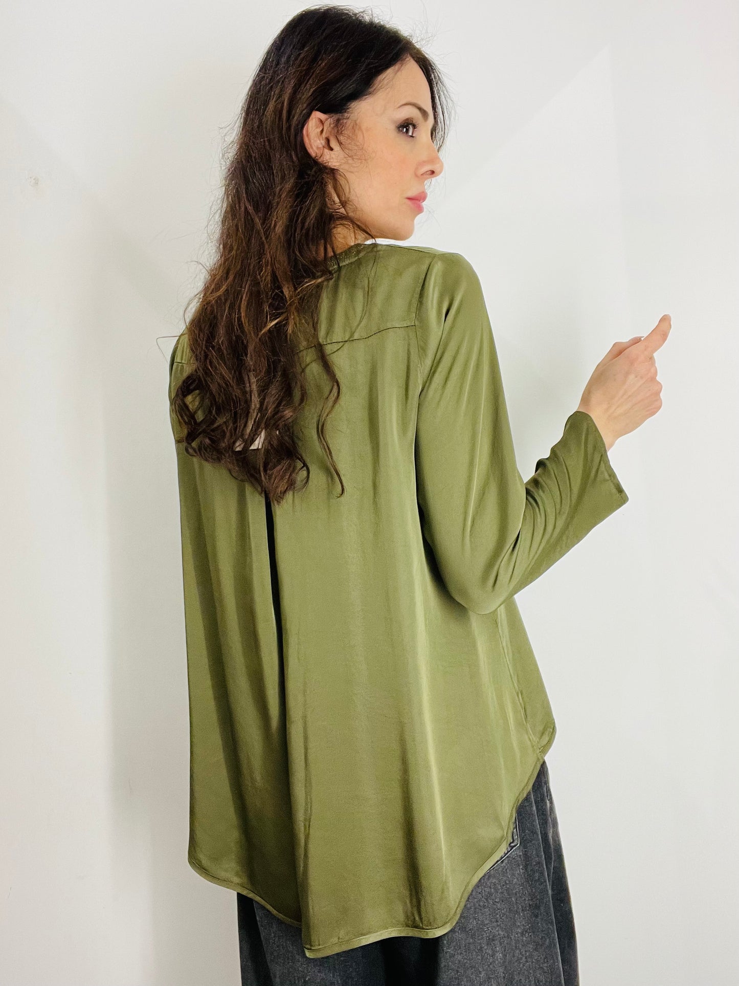 BLUSA SCOLLO LUREX