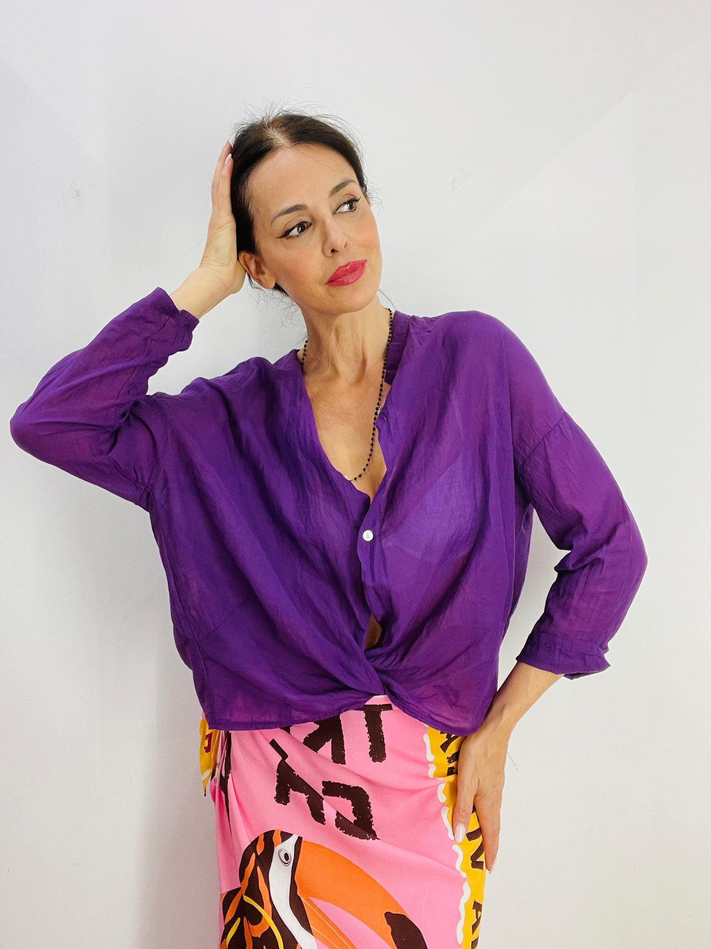 CAMICIA MUSSOLA KIKI