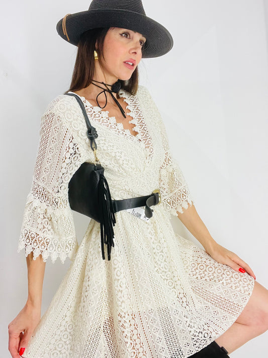 ABITO CORTO CROCHET