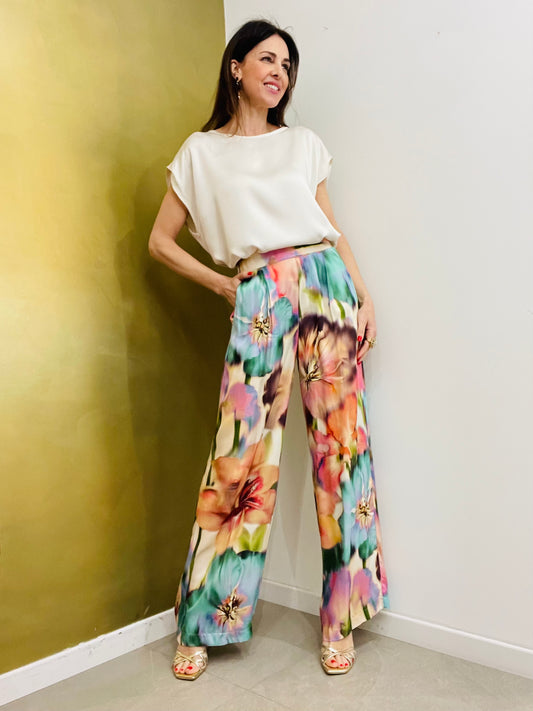 PANTALONE FANTASIA PALAZZO DIXIE
