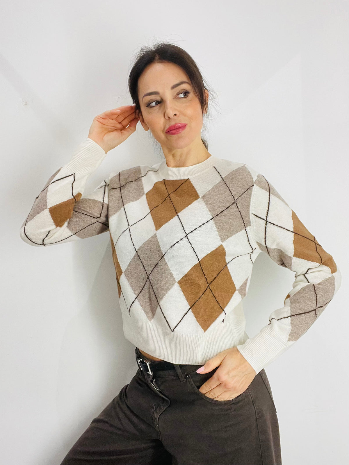 MAGLIA A ROMBI
