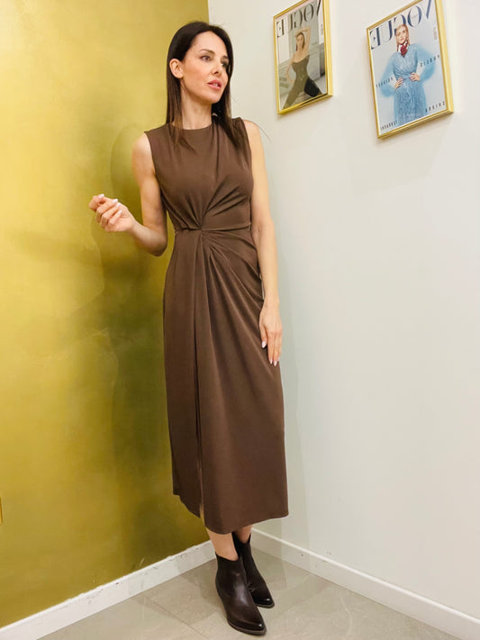 ABITO LUNGO DRAPPEGGIATO