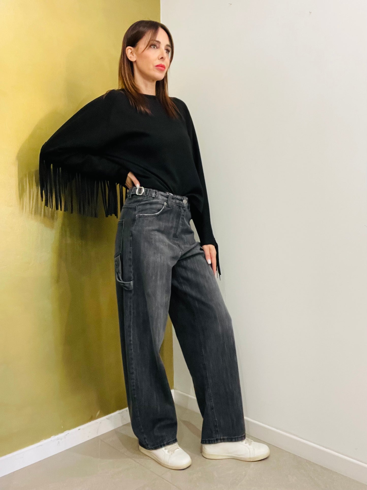 JEANS WORK BLACK