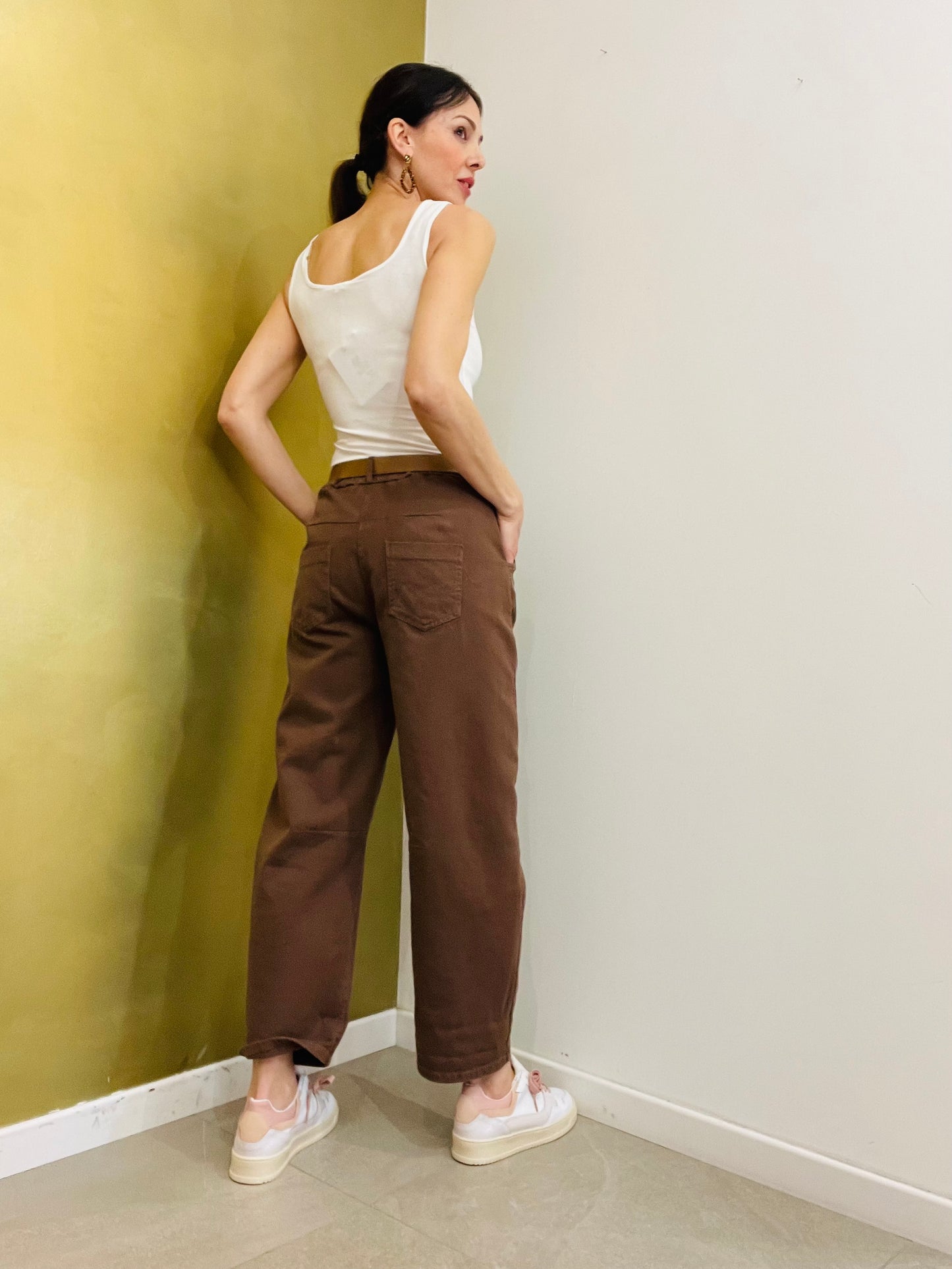 PANTALONE OVETTO TENSIONE IN