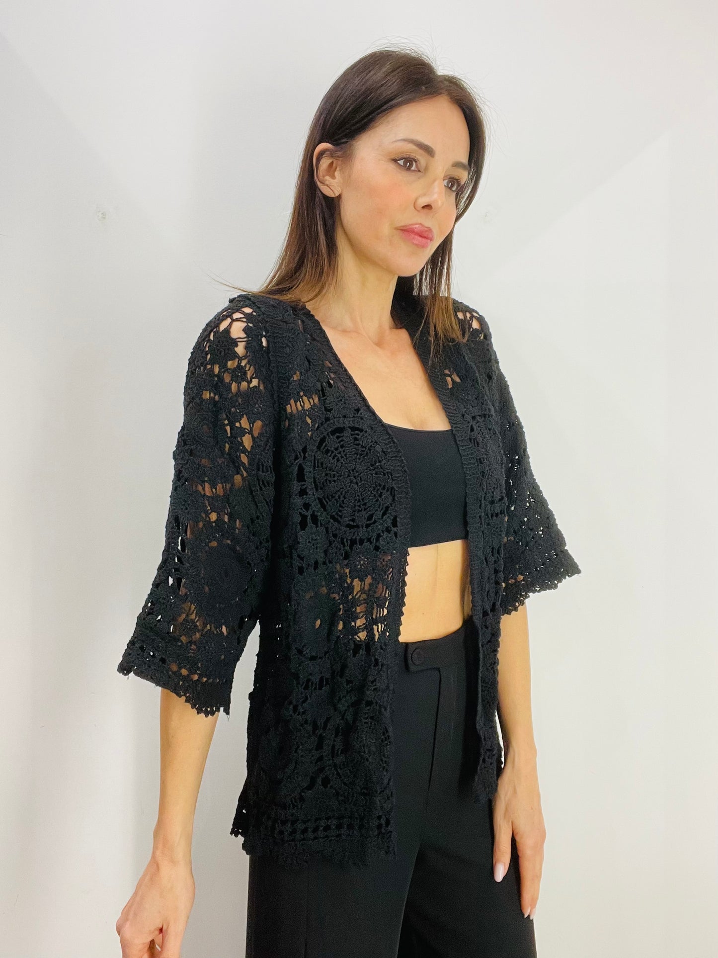 CARDIGAN CROCHET